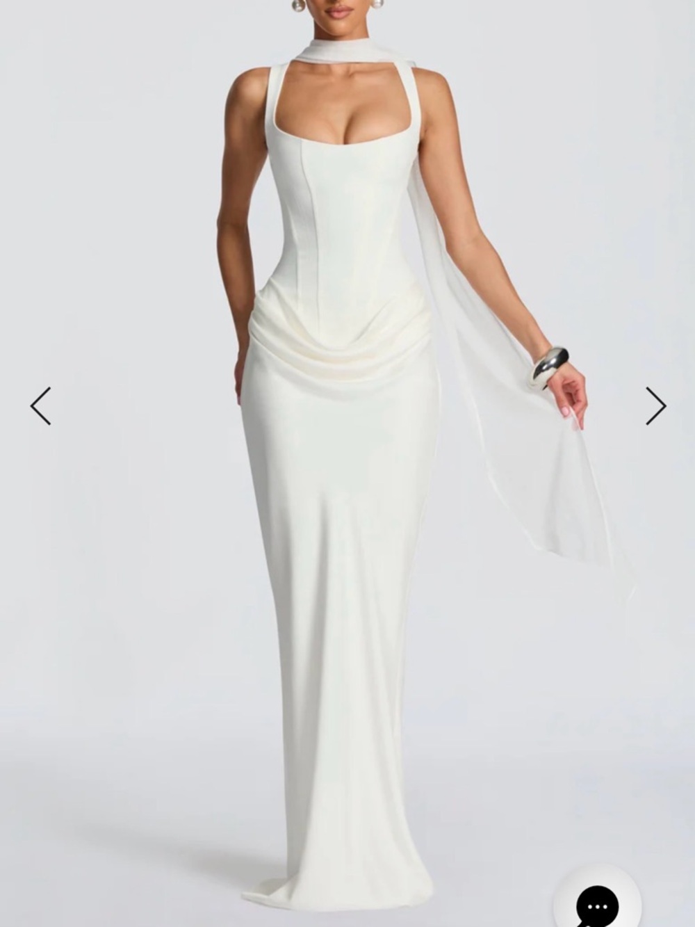 Baby Boo Cornelia Elegant White Dress